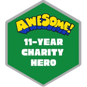 11 Year Charity Hero